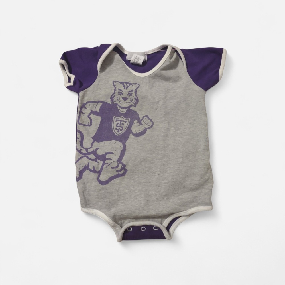 VTG Third Street Kansas‎ State Wildcats Baby Bodysuit 18 Months Made In The USA